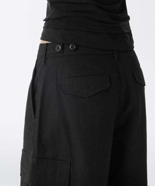 MUSINSA STANDARD WOMAN MUSINSA STANDARD WOMAN Women's Wide Cargo Bermuda Pants