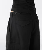 MUSINSA STANDARD WOMAN MUSINSA STANDARD WOMAN Women's Wide Cargo Bermuda Pants