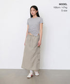 MUSINSA STANDARD WOMAN MUSINSA STANDARD WOMAN Skirt Light Beige