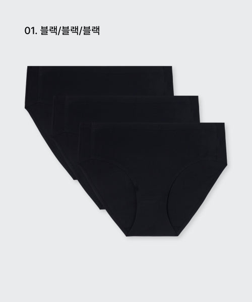MUSINSA STANDARD WOMAN Seamless Panties 3 Pack
