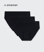 MUSINSA STANDARD WOMAN Seamless Panties 3 Pack