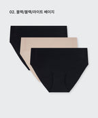 MUSINSA STANDARD WOMAN Seamless Panties 3 Pack