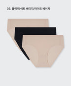 MUSINSA STANDARD WOMAN Seamless Panties 3 Pack