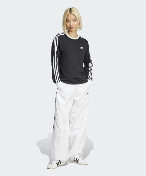 ADIDAS ADIDAS T-Shirt Regular Long Sleeve - Black