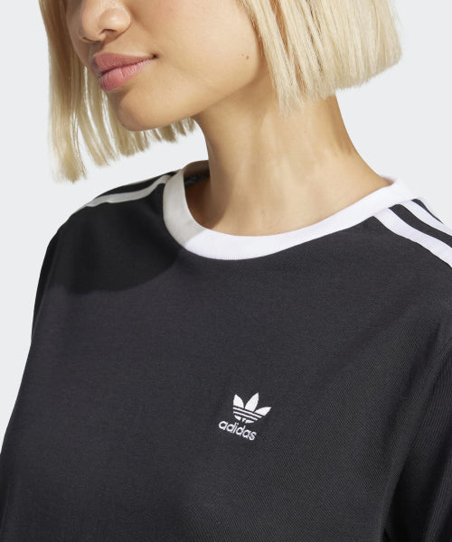 ADIDAS ADIDAS T-Shirt Regular Long Sleeve - Black