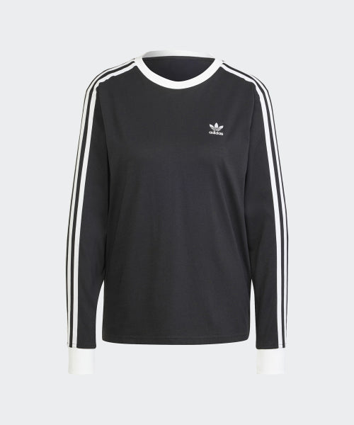 ADIDAS ADIDAS T-Shirt Regular Long Sleeve - Black