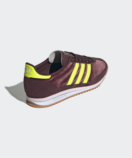 ADIDAS ADIDAS Sneakers SL 72 OG - Burgundy:Solar Yellow