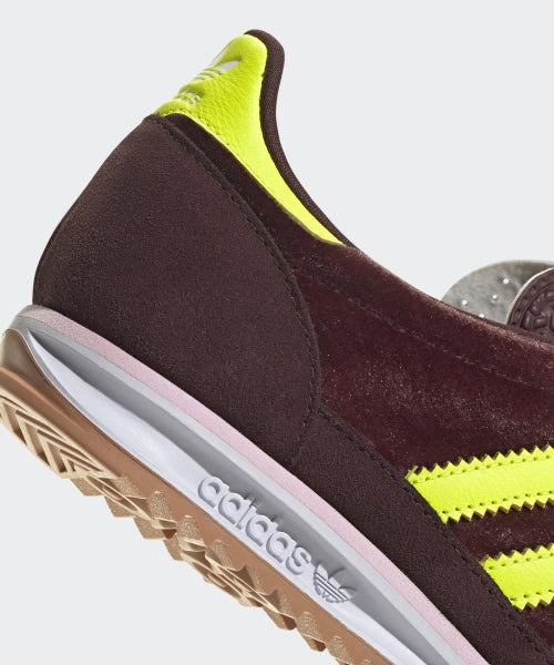 ADIDAS ADIDAS Sneakers SL 72 OG - Burgundy:Solar Yellow