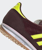 ADIDAS ADIDAS Sneakers SL 72 OG - Burgundy:Solar Yellow