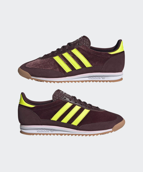 ADIDAS ADIDAS Sneakers SL 72 OG - Burgundy:Solar Yellow