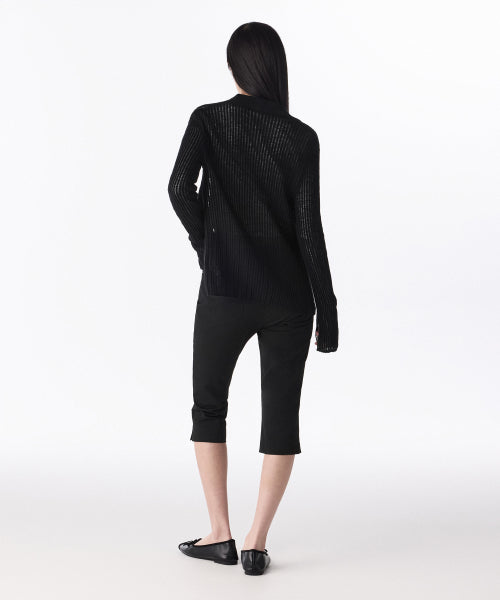 MUSINSA STANDARD WOMAN MUSINSA STANDARD WOMAN Women's Cotton Capri Pants [Black]