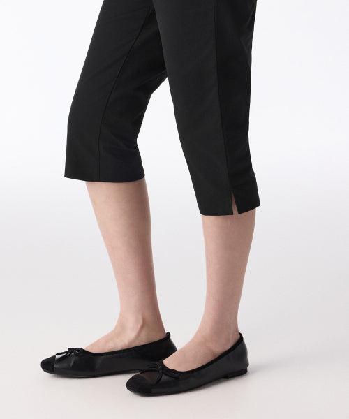 MUSINSA STANDARD WOMAN MUSINSA STANDARD WOMAN Women's Cotton Capri Pants [Black]