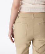 MUSINSA STANDARD WOMAN MUSINSA STANDARD WOMAN Women's Cotton Capri Pants (Beige)