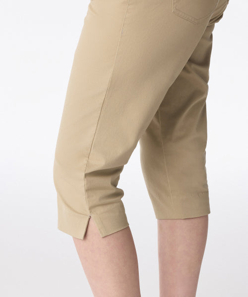 MUSINSA STANDARD WOMAN MUSINSA STANDARD WOMAN Women's Cotton Capri Pants (Beige)