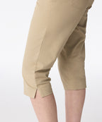 MUSINSA STANDARD WOMAN MUSINSA STANDARD WOMAN Women's Cotton Capri Pants (Beige)