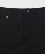 MUSINSA STANDARD WOMAN MUSINSA STANDARD WOMAN Women's Pinstripe Straight Maxi Skirt [Black]