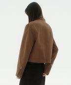 MUSINSA STANDARD WOMAN MUSINSA STANDARD WOMAN Jacket Brown