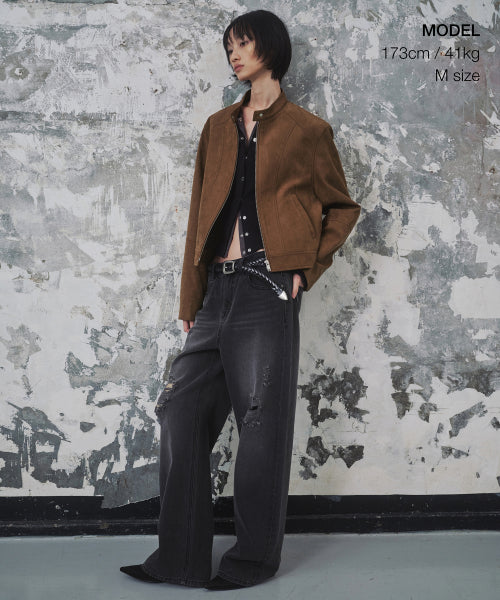MUSINSA STANDARD WOMAN MUSINSA STANDARD WOMAN Jacket Brown
