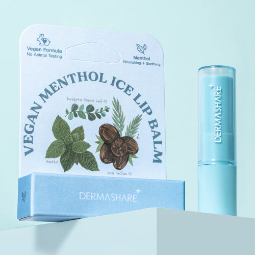 DERMASHARE DERMASHARE Vegan Menthol Deep Cooling Soothing Ice Lip Balm 3.7g
