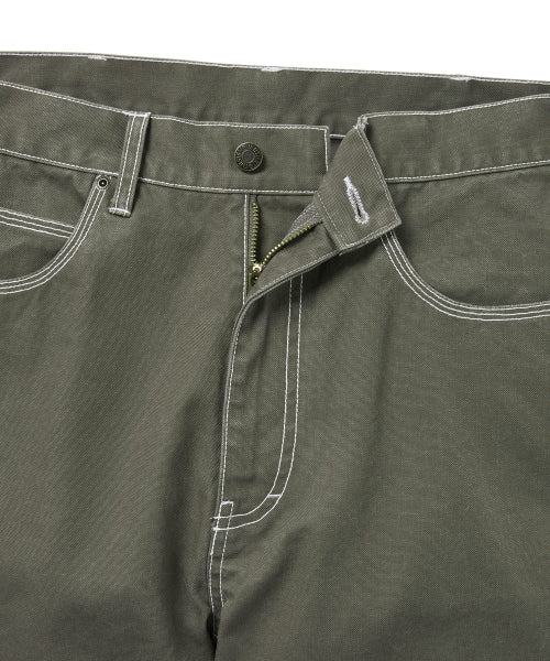 THISISNEVERTHAT THISISNEVERTHAT Contrast Stitch Pant Olive