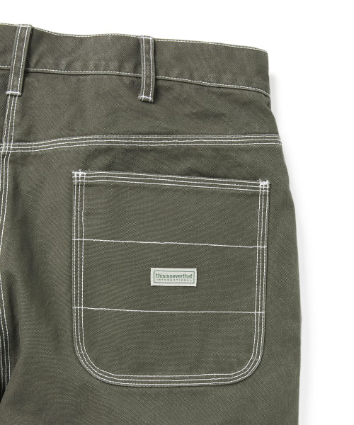 THISISNEVERTHAT THISISNEVERTHAT Contrast Stitch Pant Olive