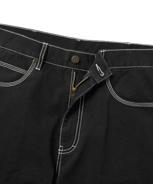 THISISNEVERTHAT THISISNEVERTHAT Contrast Stitch Pant Black