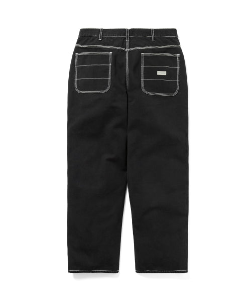 THISISNEVERTHAT THISISNEVERTHAT Contrast Stitch Pant Black