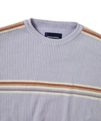 THISISNEVERTHAT THISISNEVERTHAT Striped Knit L/S Top Lavender