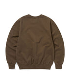 THISISNEVERTHAT THISISNEVERTHAT Sweatshirt Cross Stitched Brown