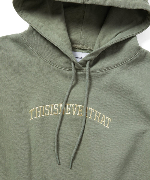 THISISNEVERTHAT THISISNEVERTHAT Arch-Logo W Hoodie Light Olive