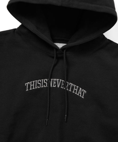 THISISNEVERTHAT THISISNEVERTHAT Arch-Logo W Hoodie Black
