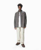 THISISNEVERTHAT THISISNEVERTHAT Washed Denim Shirt Grey