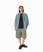 THISISNEVERTHAT THISISNEVERTHAT Washed Denim Shirt Washed Blue
