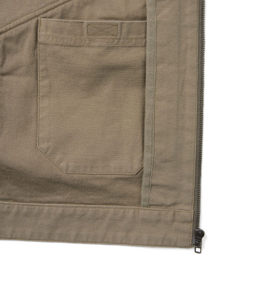 THISISNEVERTHAT THISISNEVERTHAT Washed Work Jacket Khaki