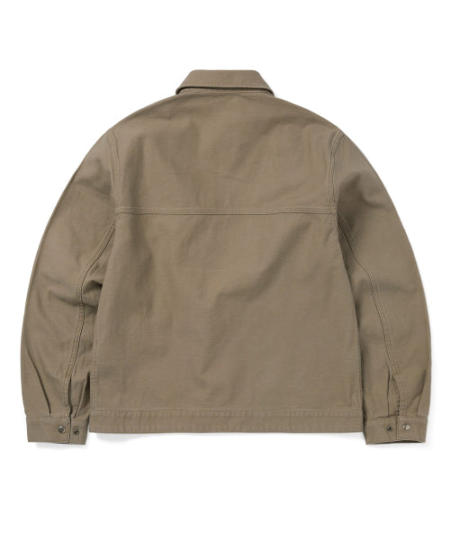 THISISNEVERTHAT THISISNEVERTHAT Washed Work Jacket Khaki