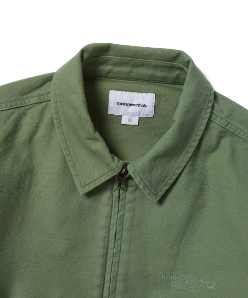 THISISNEVERTHAT THISISNEVERTHAT Washed Work Jacket Green