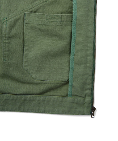 THISISNEVERTHAT THISISNEVERTHAT Washed Work Jacket Green