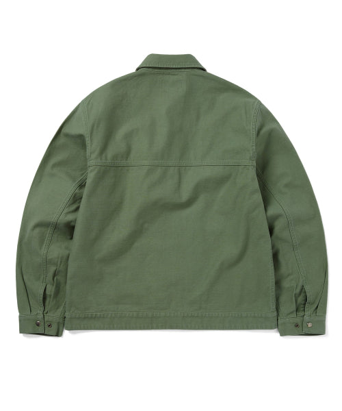 THISISNEVERTHAT THISISNEVERTHAT Washed Work Jacket Green