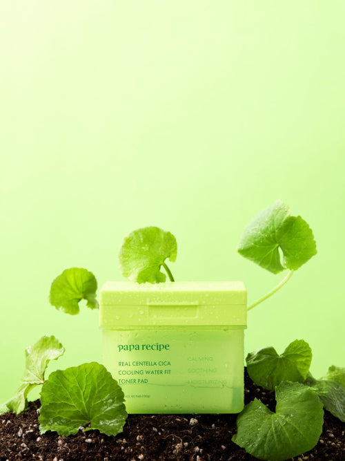 PAPARECIPE PAPARECIPE Real Centella Cica Cooling Water Fit Toner Pad (80 sheets)