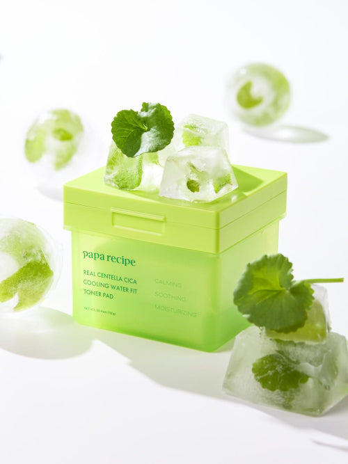 PAPARECIPE PAPARECIPE Real Centella Cica Cooling Water Fit Toner Pad (80 sheets)