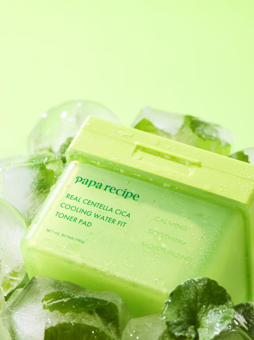 PAPARECIPE PAPARECIPE Real Centella Cica Cooling Water Fit Toner Pad (80 sheets)