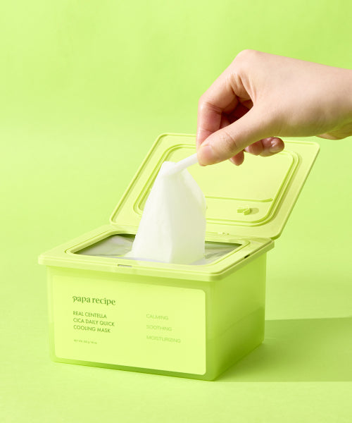 PAPARECIPE PAPARECIPE Real Centella Cica Daily Quick Cooling Mask Pack 30 sheets