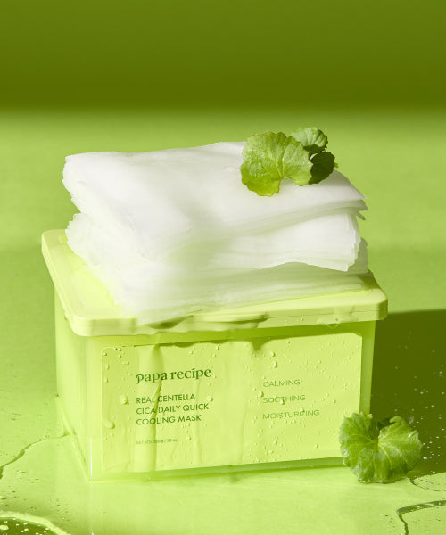 PAPARECIPE PAPARECIPE Real Centella Cica Daily Quick Cooling Mask Pack 30 sheets
