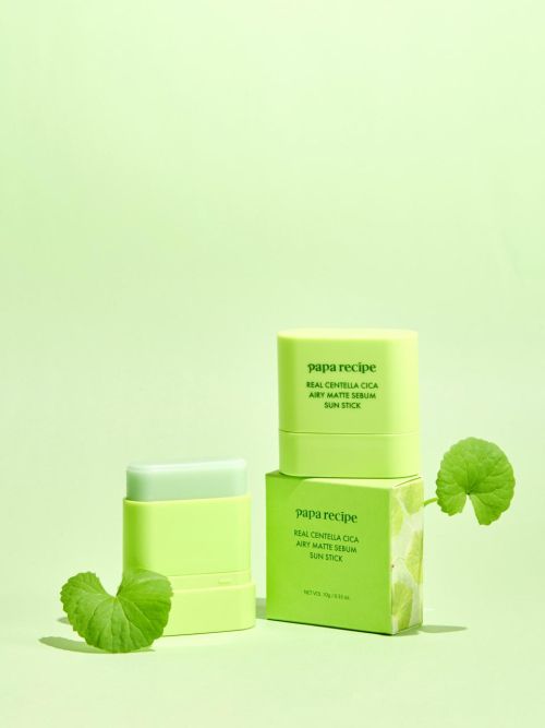 paparecipe Real Centella Cica Airy Matte Sebum Sun Stick 10g