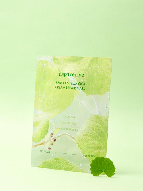 PAPARECIPE PAPARECIPE Real Centella Cica Cream Repair Mask (10 sheets)