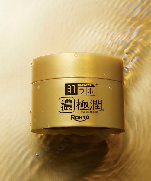 HADALABO [Highly moisturizing/sleep cream] Gokujyun Perfect Gel 100g (+ 5 2ml Gokujyun lotion included)