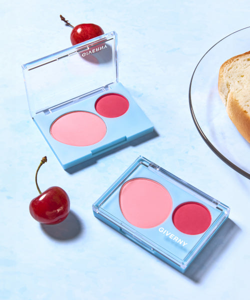 GIVERNY GIVERNY Fluffy Dual Blusher 3 Colors