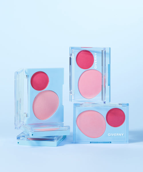 GIVERNY GIVERNY Fluffy Dual Blusher 3 Colors
