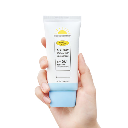 WHATASKIN WHATASKIN All Day Mellow UV Sun Cream SPF50+/PA++++ 50ml