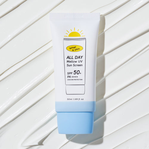 WHATASKIN WHATASKIN All Day Mellow UV Sun Cream SPF50+/PA++++ 50ml